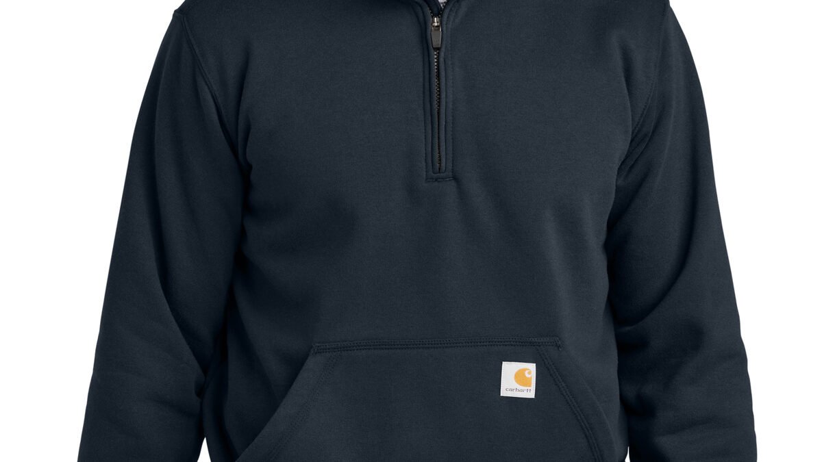 Carhartt® Midweight 1/4-Zip Mock Neck Sweatshirt – Workwear Outlets
