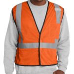CornerStone® ANSI 107 Class 2 Economy Mesh One-Pocket Vest